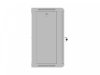 Lanberg Szafa instalacyjna rack wisząca 19 cali 12U 540x350 szara drzwi przeszklone (flat pack)